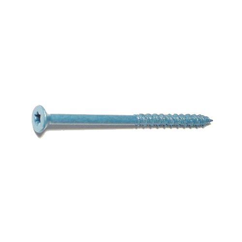 Masonry Screw, 1/4 x 4-In. Star Flat Head - pack of 100