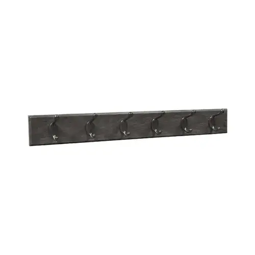 Hook Board, Espresso & Oil Rubbed Bronze, 27-In.