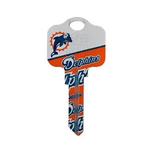 KW1 Dolphins Team Key - pack of 5