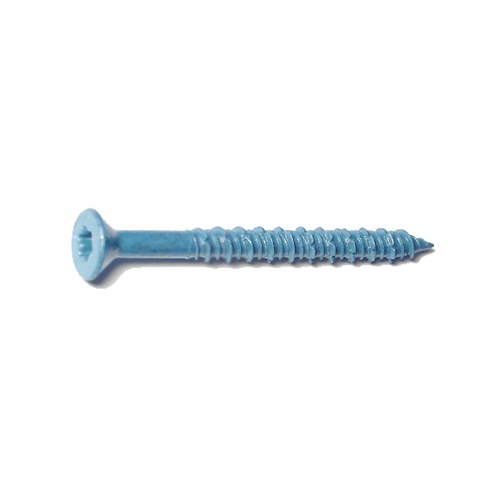 Masonry Screw, 1/4 x 2-3/4-In. Star Flat Head - pack of 100