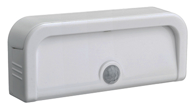 MR BEAMS/WIRELESS ENVIRONMENT LLC MB700-WHT-01-02 LED Motion-Sensing Light, Adhesive, 20 Lumens, White