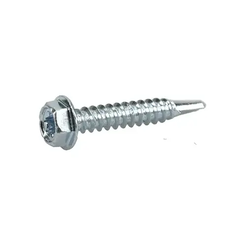 Power Pro Metal Screws, Self-Drilling, Hex Washer Head, #8-18 x 1-In., 127-Ct.