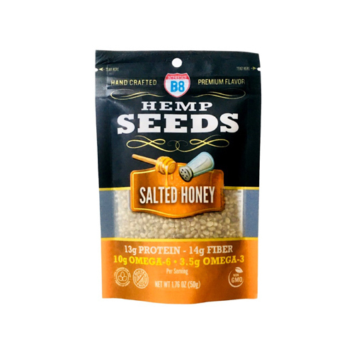 Hemp Seeds, Salted Honey, 1.7-oz. - pack of 12