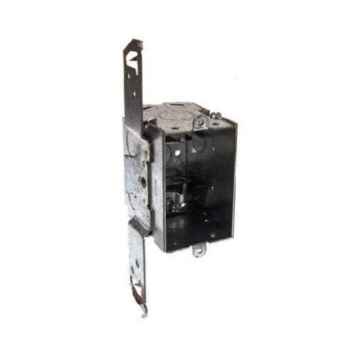 RACO INCORPORATED 574 Switch Box, TS Bracket, BX Clamps, Plaster Ears, 3 x 2.75-In.