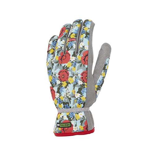 DALEN PRODUCTS CO INC 75040-569-07 Garden Glove, Robin Floral Pattern, Women's Small