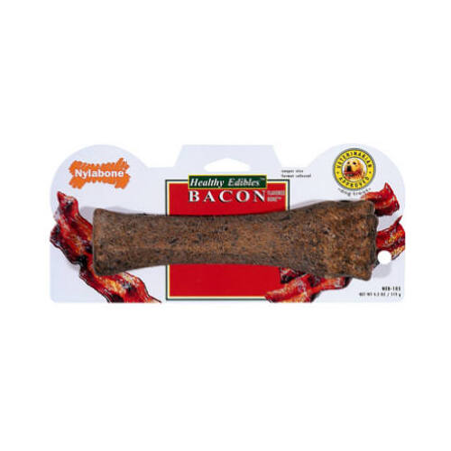 Nylabone NEB105P Bacon Flavored Bone, Super-Size