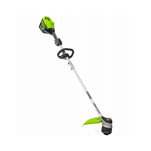 Brushless String Trimmer, Battery Included, 2 Ah, 80 V, Lithium-Ion, 0.095 in Dia Line