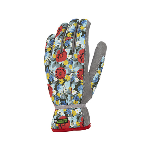 DALEN PRODUCTS CO INC 75040-569-08 Garden Glove, Robin Floral Pattern, Women's Medium