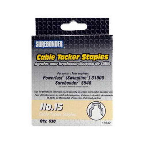Round Cable Tack, #15, 5/32-In.