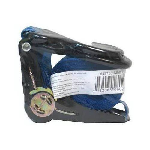 MAX Co. LTD MM12 1-Inch x 14-Ft. Tie-Down With Ratchet Blue