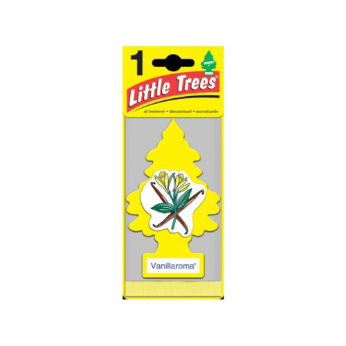Little Trees U1P-10105 Car Air Freshener, Vanillaroma
