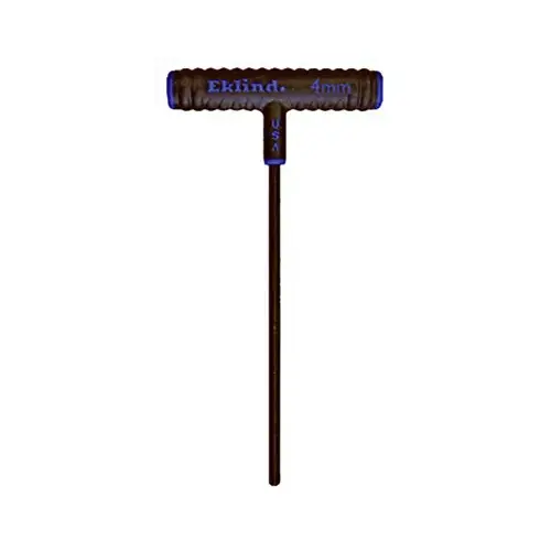 Eklind Tool 64640 Power-T Hex Key, 4 mm, Alloy Steel