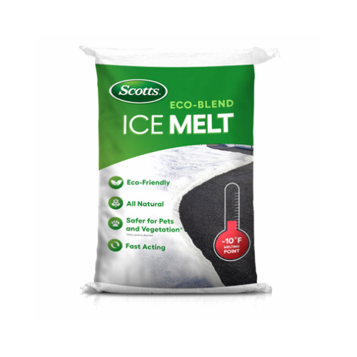 Scotwood 50B-SCOTTS Eco-Blend Ice Melt, Green Color Indicator, 50-Lbs.