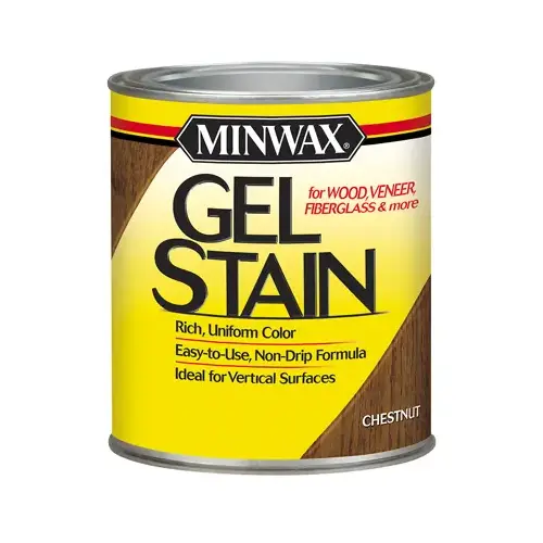 MINWAX COMPANY, THE 66010 Chestnut Gel Wood Stain, Qt.