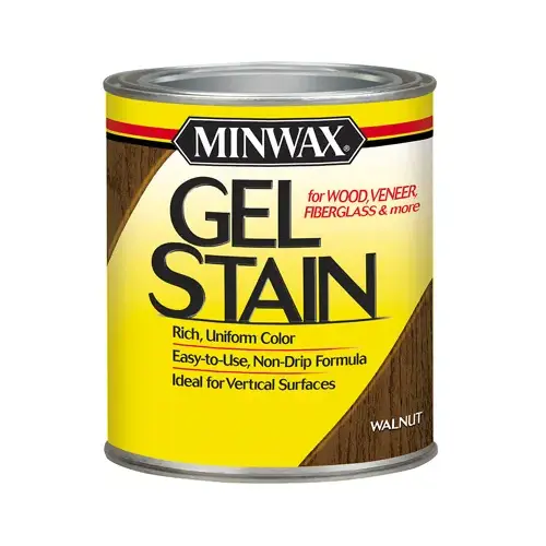 MINWAX COMPANY, THE 66060 Walnut Gel Wood Stain, Qt.