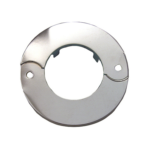 Floor & Ceiling Split Flange, Chrome Plated Brass, For 1-1/2 In. Iron Pipe