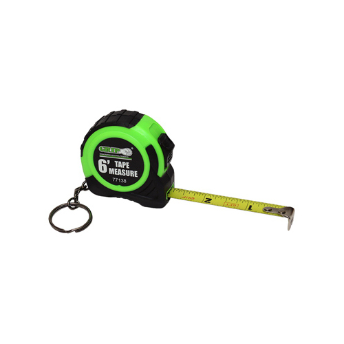 Grip on Tools 77138 Tape Measure, 6-Ft.