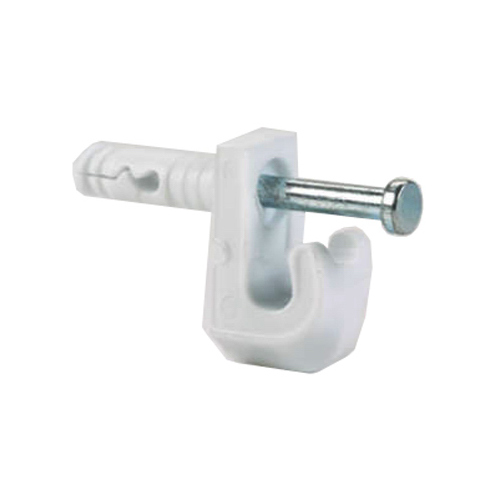 White Drywall Clip  pack of 48