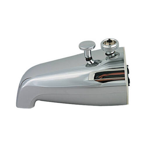 Master Plumber Chrome Bathtub Diverter Spout