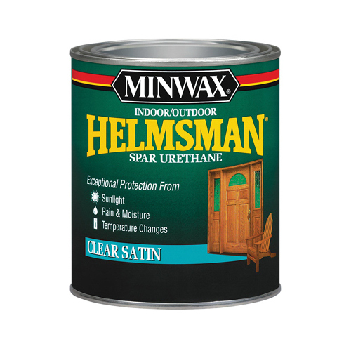 MINWAX COMPANY, THE 63205 Helmsman Satin Spar Urethane Finish, Qt.