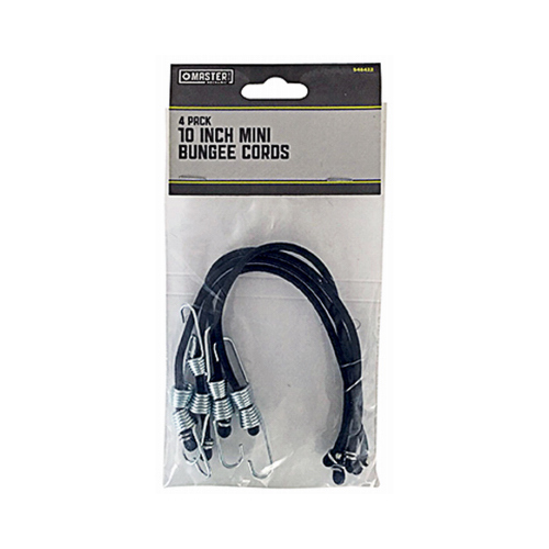 MAX Co. LTD MM33 10-Inch Mini Bungee Cords  pack of 4
