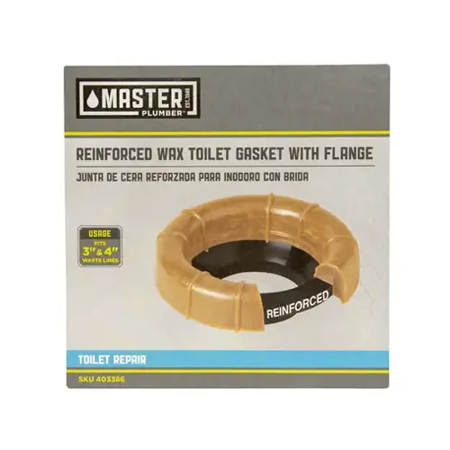 Master Plumber 4310 No. 3 No-Seep Wax Toilet Gasket