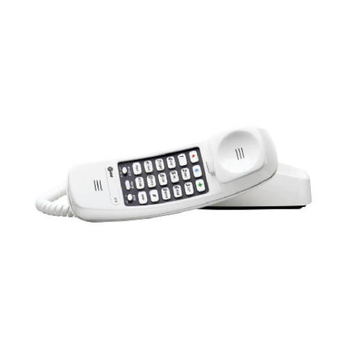 AT&T 210M WHITE Telephone Analog White White