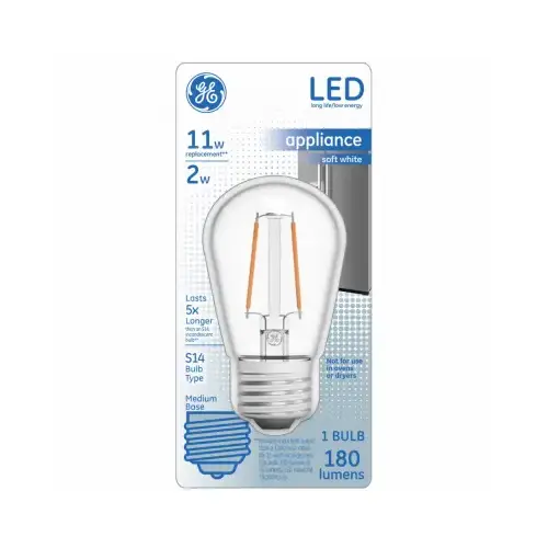 LED Appliance Light Bulb, Medium Base, 7-Watt Replaces 11-Watts