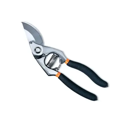 Pruning Shear, 3/4 in Cutting Capacity, Steel Blade, Bypass Blade, Comfort-Grip Handle