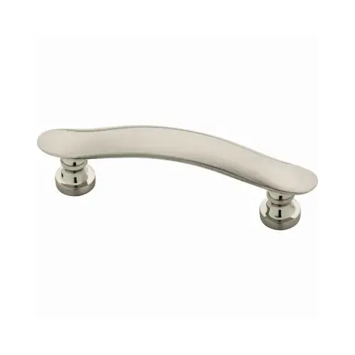 Elegant Luxe Cabinet Pull, Satin Nickel, 3-In.