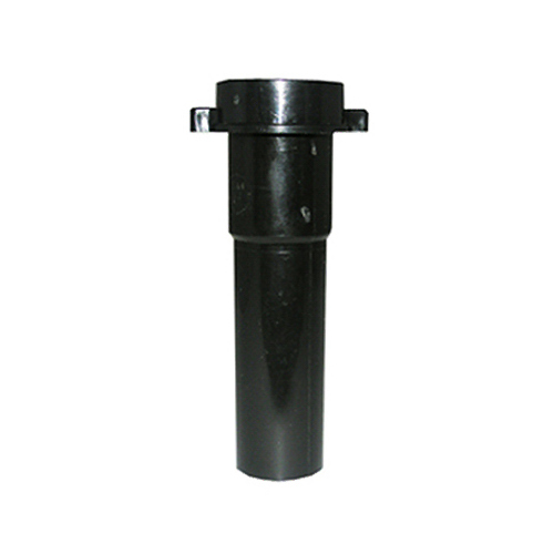 Drain Extension, Slip Joint, Black Plastic, 1.5 x 12-In.