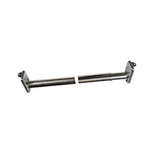 DPV209 N338-301 Closet Rod, 18 to 30 in L, Steel, Bright