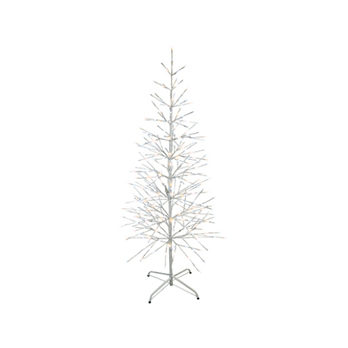 Holiday Bright Lights BIRT42224WWPW LED Lighted Birch Tree, Warm White & Pure White, 42In.
