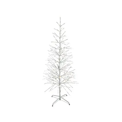 LED Lighted Birch Tree, Warm White & Pure White, 42-In.