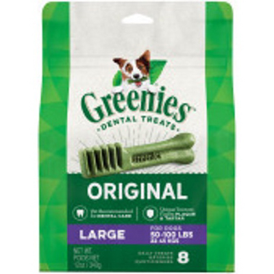 Greenies 04110 Treat-Pak For Large Dogs, 12-oz.