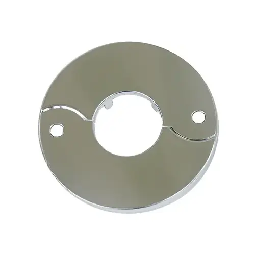 Floor & Ceiling Split Flange, Chrome-Plated Brass, 3/4-In. IP