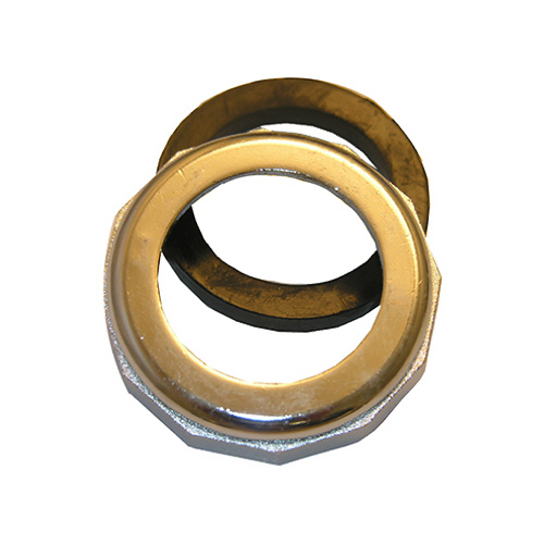 Reducing Slip Joint Nut With Washer, 1.5 x 1.25-In.