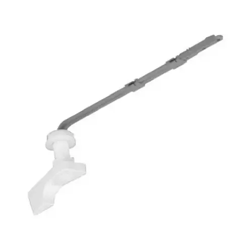 Trip Lever, Plastic, White