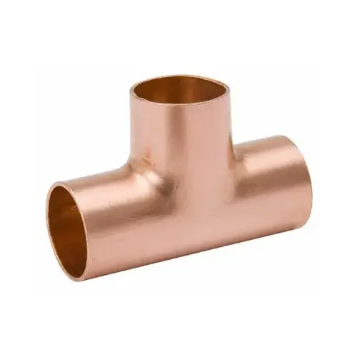 Copper Pipe Tee, 2-In. Copper x Copper x Copper