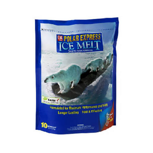 Ice Melt, Time Release Blend, 10-Lb.