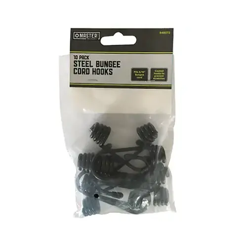 Bungee Hooks, Coated, 5/16-In - pack of 10 Other