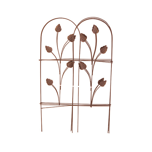 PANACEA 89363 Brown Garden Fence, 32-In. x 8-Ft.