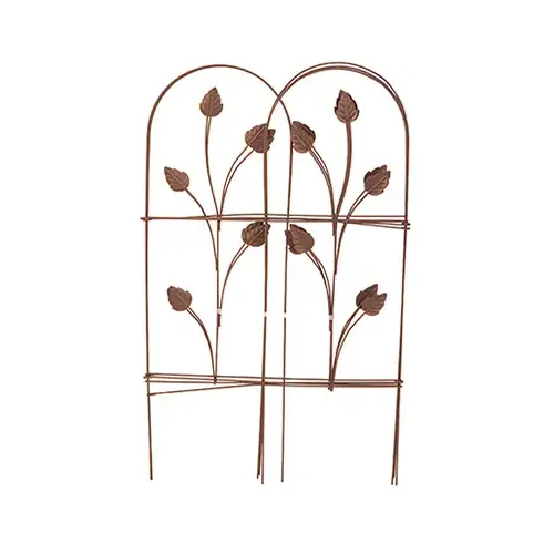 Brown Garden Fence, 32-In. x 8-Ft.