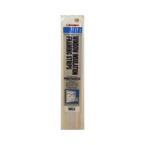 Thermwell Products 4-726/12 Window Insulation Framing Strips, 26-In. 7-Pk.
