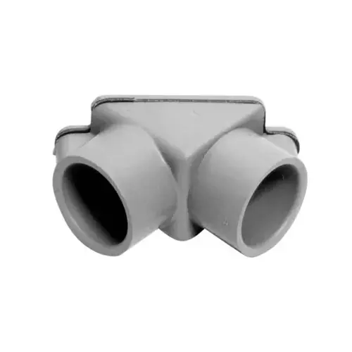 Carlon E990ER-CAR Access Pull Elbow, PVC, Gray