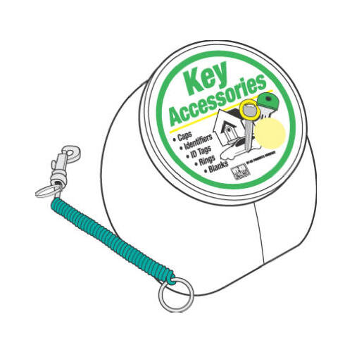 HY-KO PROD CO KT153 Coiled Key Ring  pack of 25