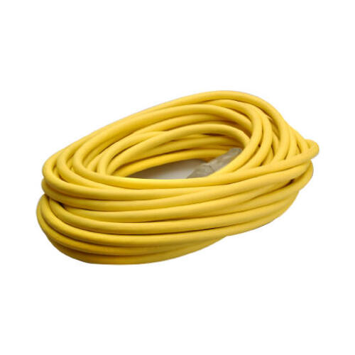 Outdoor Extension Cord, Contractor Grade, 12/3 SJEOW Yellow, 50-Ft.