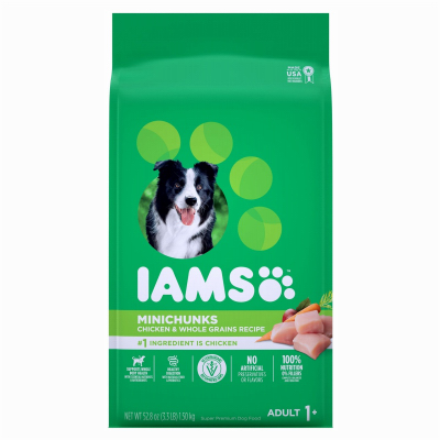 Iams 70071 ProActive Health MiniChunks Dry Dog Food, 30-Lbs.