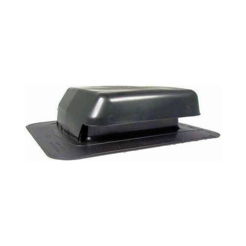 Plastic Roof Vent 50 Sq. In. Net Free Vent Area Black