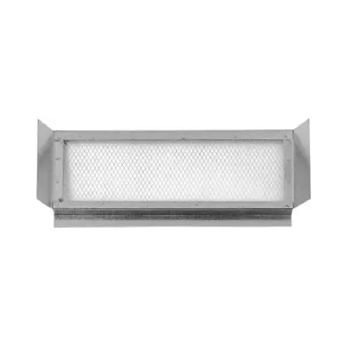 Construction Metals EV622-1/8 22 x 6-In. Galvanized Steel Eave Vent Gray